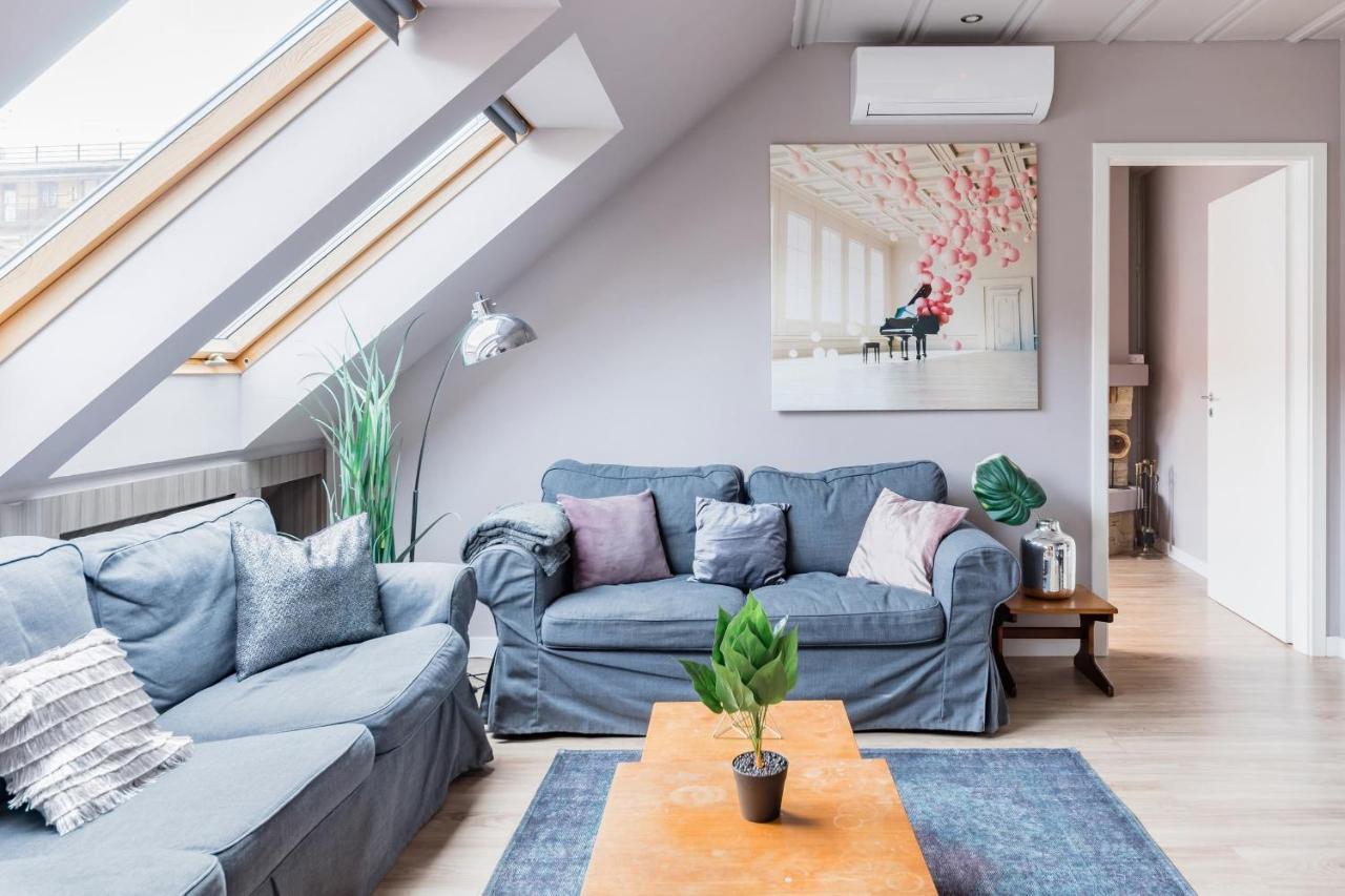 Sunny And Central Penthouse With Private Garage 부다페스트 외부 사진
