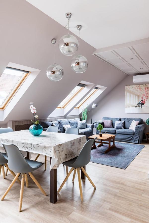 Sunny And Central Penthouse With Private Garage 부다페스트 외부 사진
