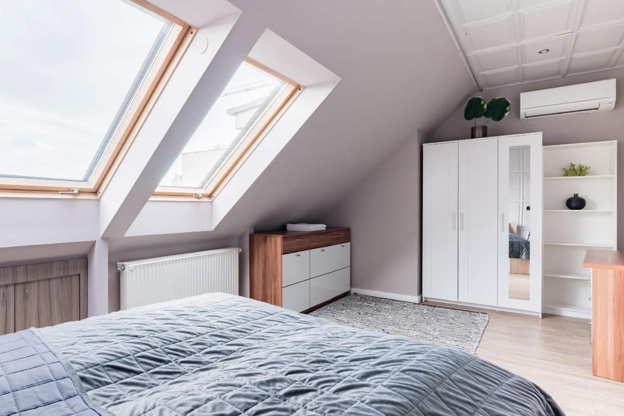 Sunny And Central Penthouse With Private Garage 부다페스트 외부 사진